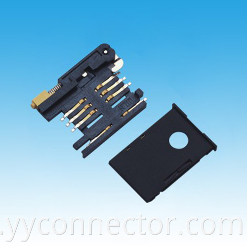 Push Card SMT Card 8P Connector